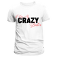 "Crazy Love Sibling Combo" - I Love My Crazy Sister & Brother White T-Shirts