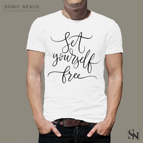 "Free Traveler" White T-Shirt - Explore & Unleash